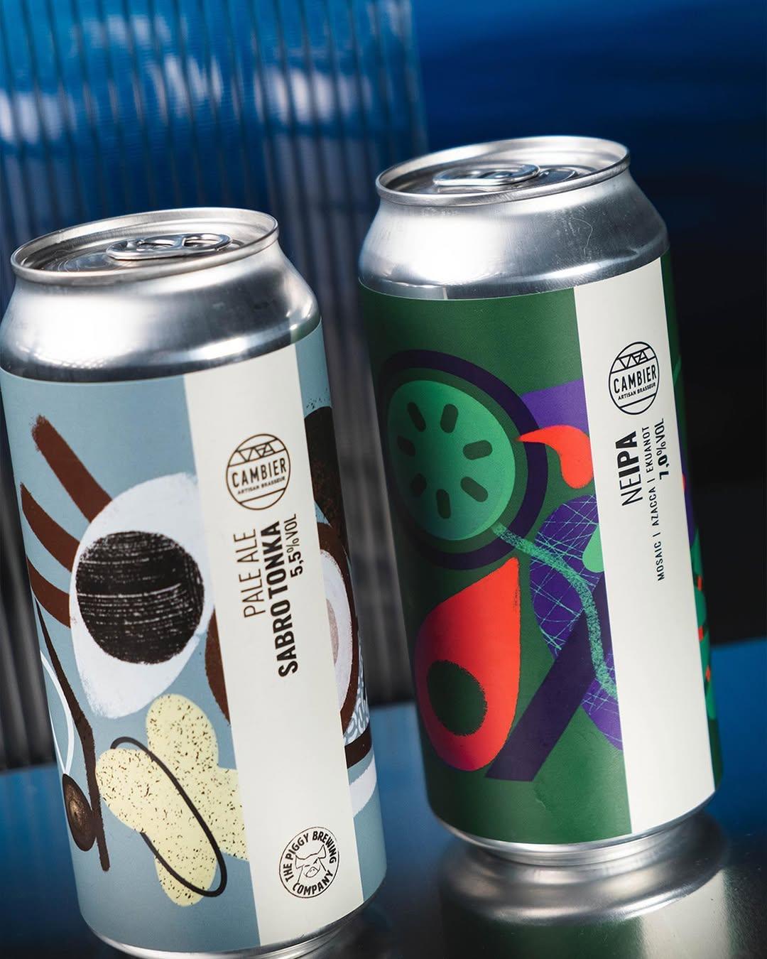 Présentation du projet FLOUK × Brasserie Cambier — plus de 55 œuvres autour de la synesthésie entre goût et couleur.