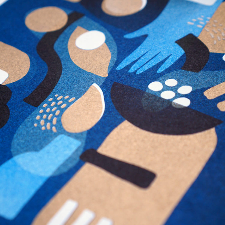 Nuit bleue (A4) – Image 3